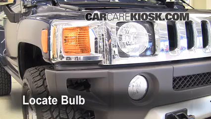 2008 Hummer H3 3.7L 5 Cyl. Lights Parking Light (replace bulb)